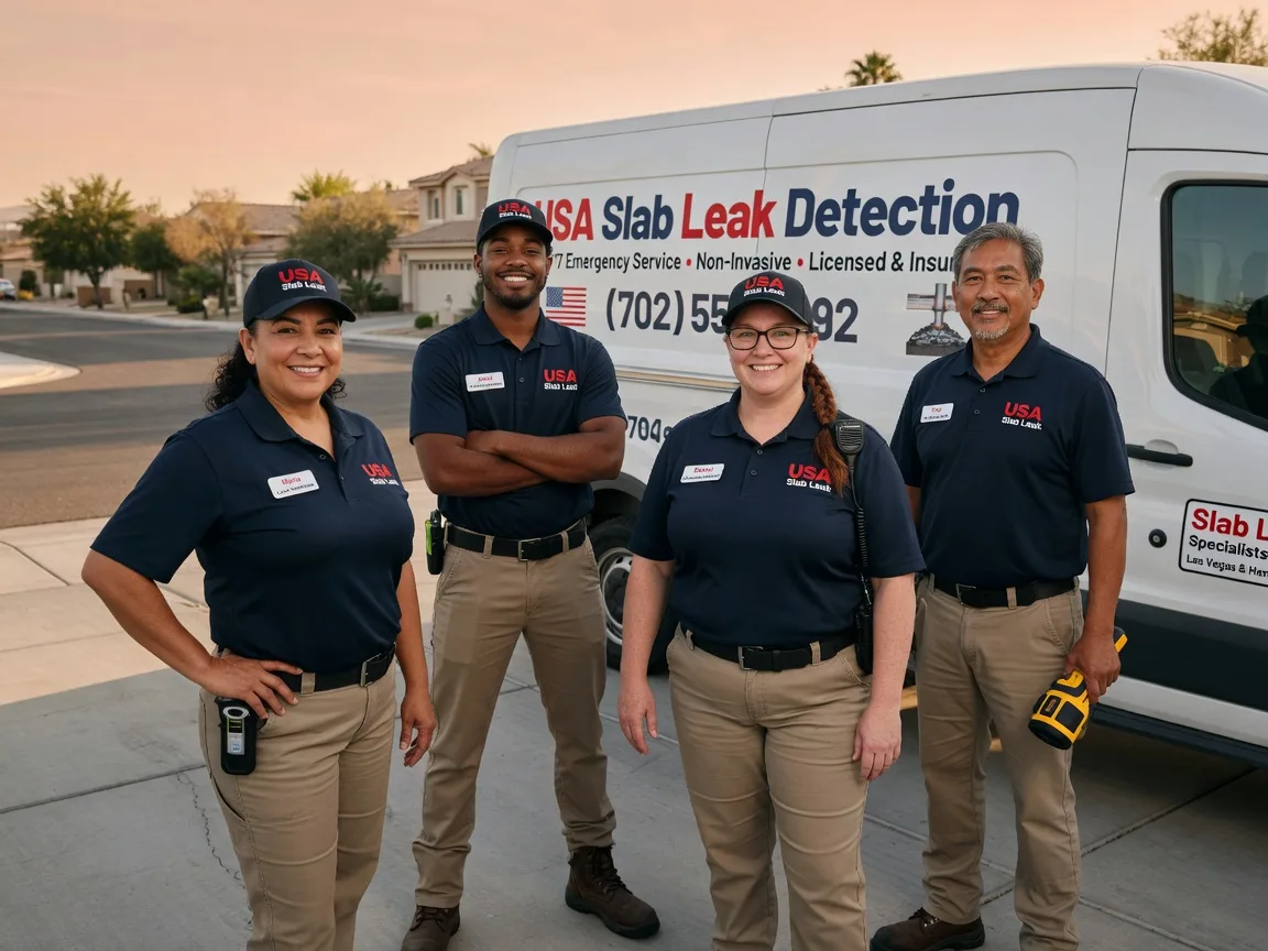 Slab Leak Repair company in Effort, PA